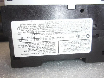 USED Siemens 3RV1021-1EA10 + 3RV1901-1A