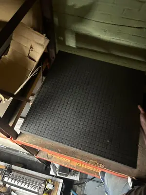 Precision 30" X 30" x 3" H Cast Iron - Lapping Work Table