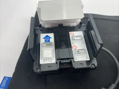 Used KEYENCE Electrostatic Sensor Main Unit w/ Ionizing Monitor Unit Sensors Michigan US | Maverick Industrial Sales #1390652