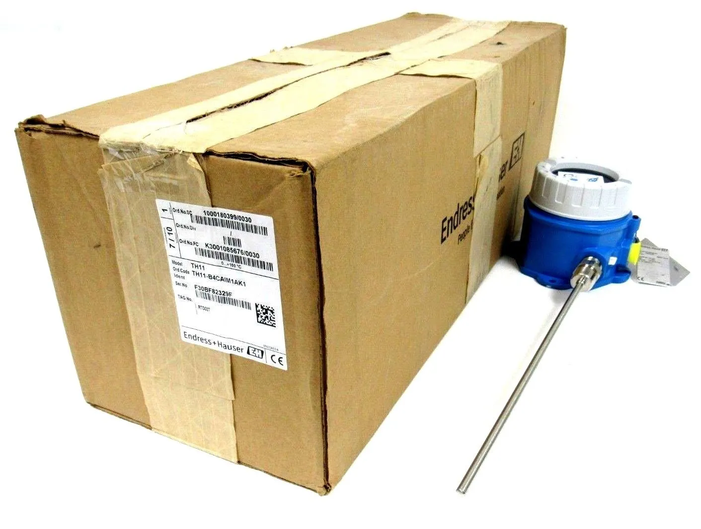 NEW ENDRESS + HAUSER TH11-B4CAIM1AK1 TEMPERATURE SENSOR TH11B4CAIM1AK1