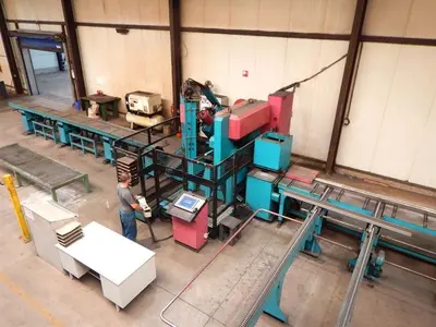 USED KALTENBACH CNC FLAT AND ANGLE PROCESSING MACHINE