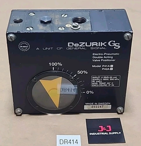 Used Dezurik P42A Rotary Actuators | J&J Industrial Supply #542004