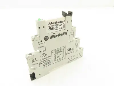 Allen-Bradley 700-HLT1U24 Terminal Block Relay 700-TBR24 Ser A 24V Coil Lot of 5