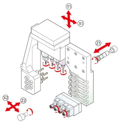 HANWHA XD12II Swiss Type Automatic Screw Machines | Direc Machine Tool, LLC. (3)