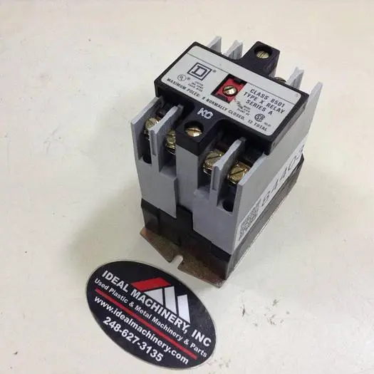 Used SQUARE D 8501-XO40 Relays & Switches Michigan US | Ideal Machinery #699454