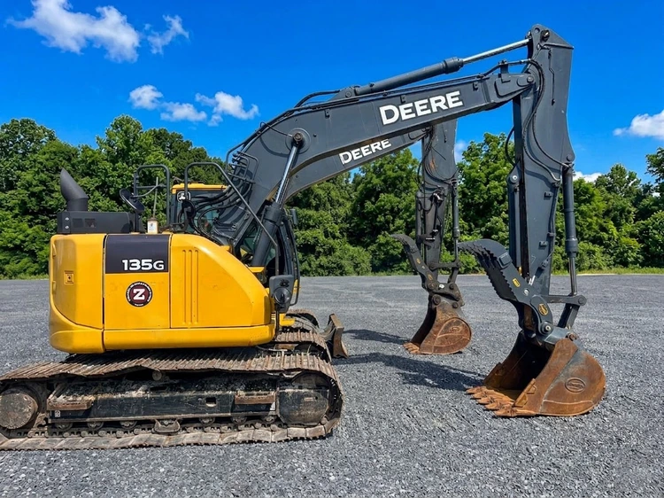 Used 2018 Deere 135G Excavators Maryland US | Zadoon Equipment #1480534