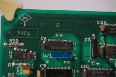 NEW TEXAS INSTRUMENTS A16451 ANALOG OUTPUT BOARD REV. D