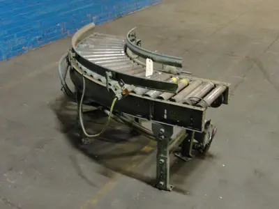 SPC8841  Conveyor 90 degree size powered roller conveyor CS