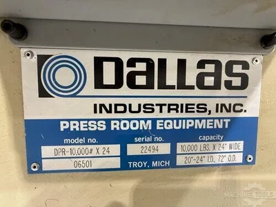 USED 1995 DALLAS DPR-10,000 X 24