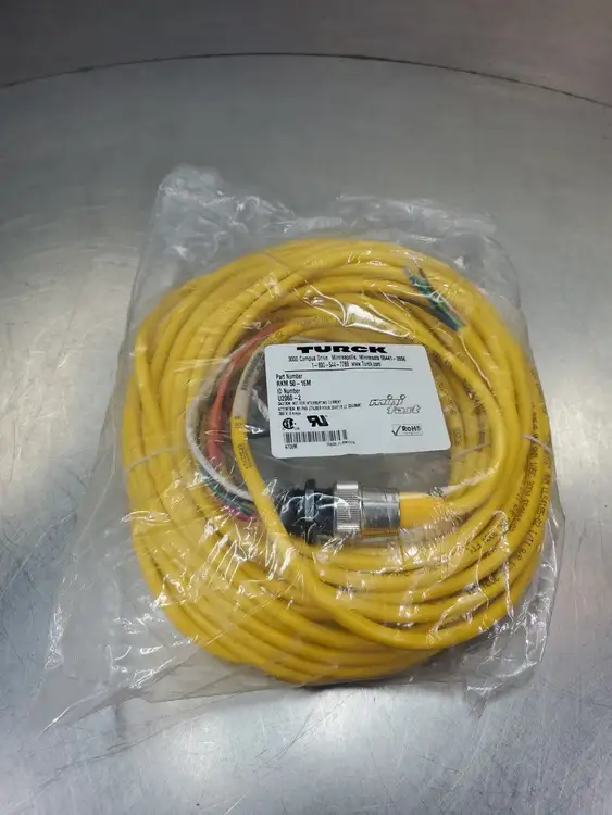 Used Turck RKM 50-16M (U2060-2) Cable & Wire South Carolina US | Palmetto Automation #1158929