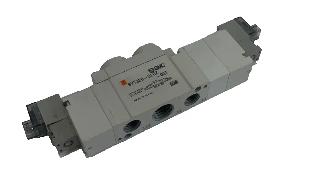 USED SMC SY7320-5LOZ-02T SOLENOID VALVE SY73205LOZ02T