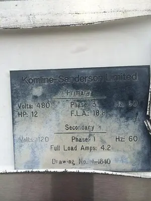 USED KOMLINE SANDERSON 0.5M X 2.25M