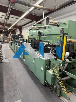 Used EGAN Flexo 4 Color 10.5” Press Web-fed press California US | Asset Liquidity International #1259567