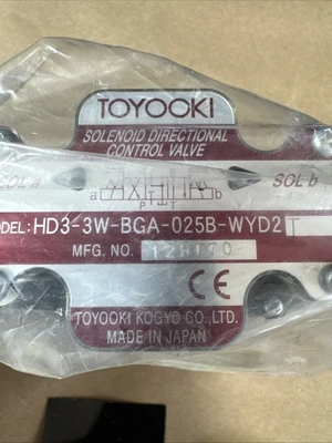 NEW Toyooki HD3-3W-BGA-025B-WYD2T
