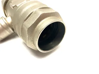 USED CHAMPION INFINITY QUICK-LOCK ALUMINUM OUTLET TEE UNION FITTING 40MM X 20MM