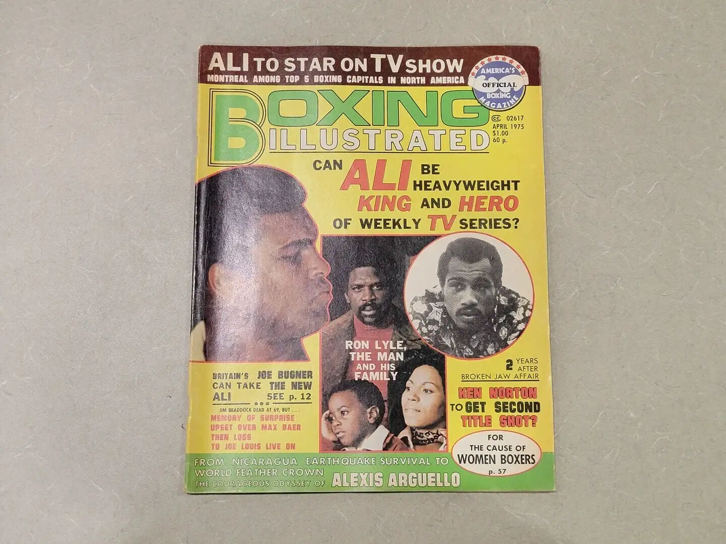 USED BOXING APRIL 1975