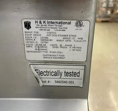 USED H & K INTERNATIONAL CST059
