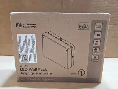 New | in-Stock LITHONIA LIGHTING WPX1 LED P1 30K MVOLT DBLXD Lighting British Columbia CA | Lenmark #1440033
