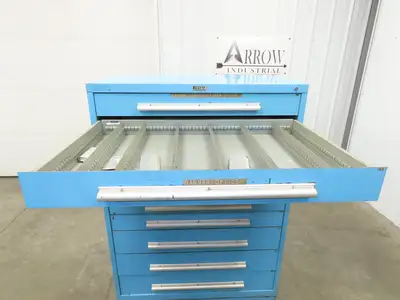 Nu-Era Modular Tool Storage Cabinet 10 Drawer 45x28x61" Vidmar Lista Stanley
