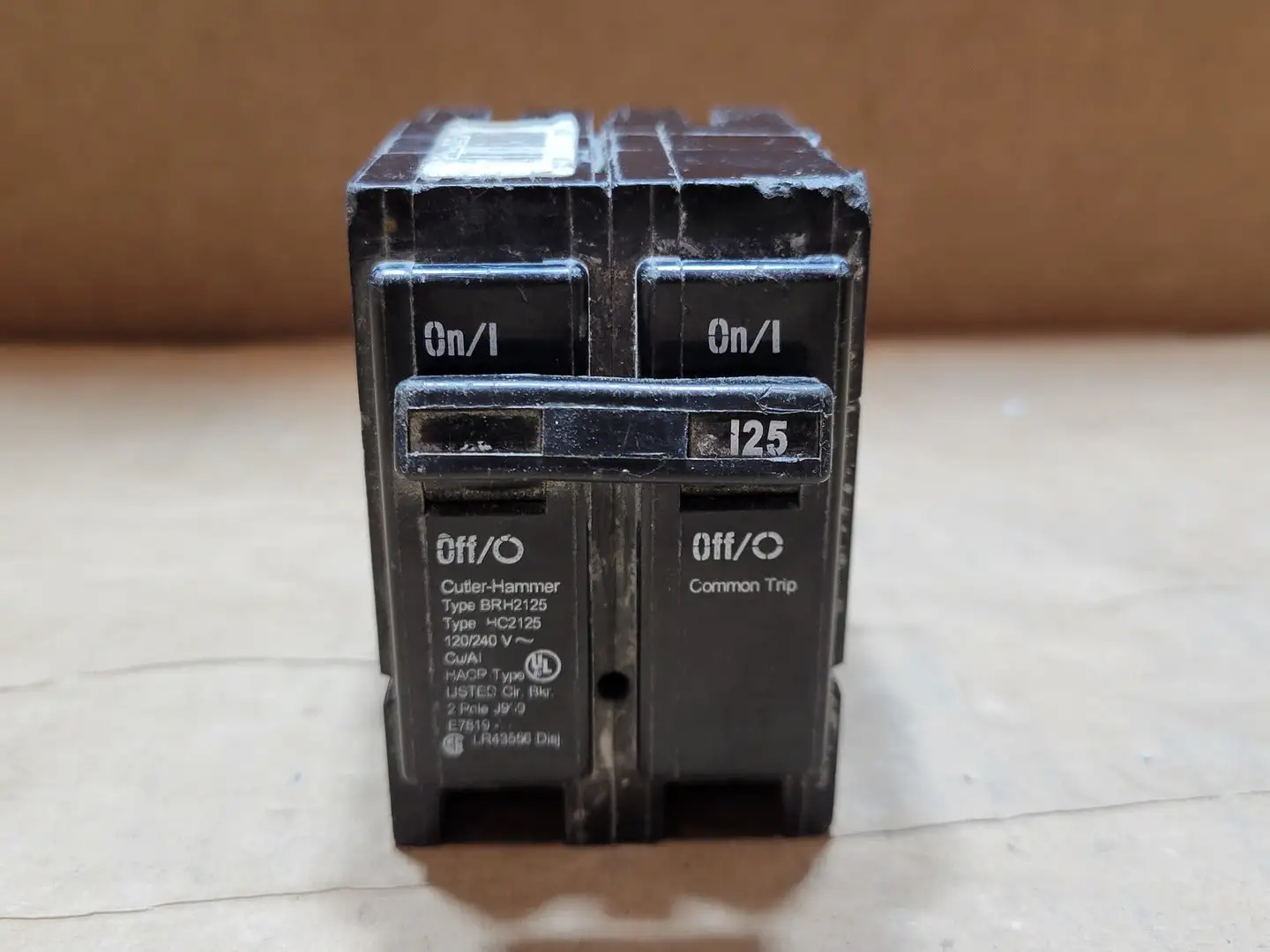 USED CUTLER-HAMMER BRH2125