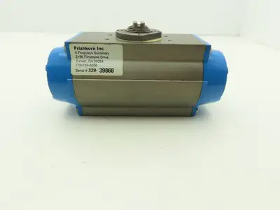 FNW SR 85 Pneumatic Rack and Pinion Actuator 116PSI Valbia Spring Return