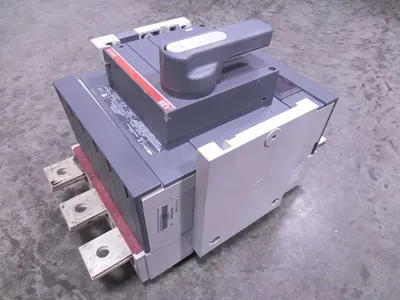 ABB S6H-D SACE S6 Molded Case Switch 800 Amps 600VAC Used