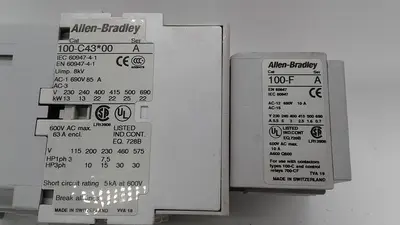 Used ALLEN-BRADLEY ALLEN-BRADLEY 100-C43*00 &100-F PLC Contactors | ND Industrial Surplus #1215937