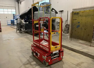 New | in-Stock 2026 MEC NANO10-XD ELECTRIC SCISSOR LIFT Scissor Lifters Alberta CA | Adcock Equipment #1417578