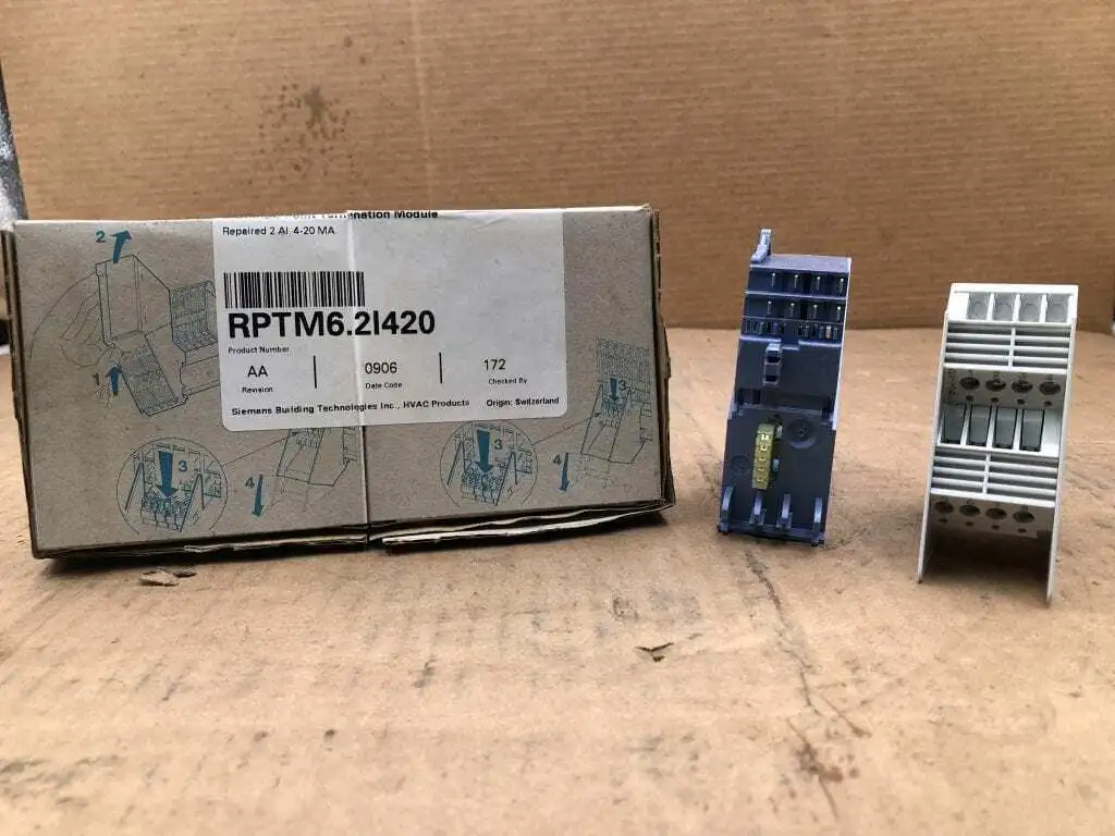 SIEMENS PTM6.21420 MBC/RBC Point Termination Module w/ PTX6.L -NIB