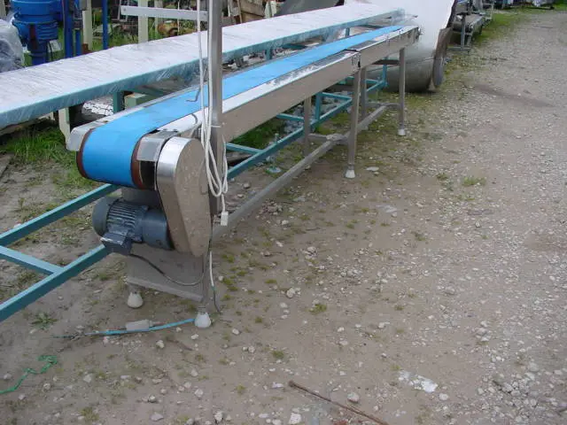 Flat Belt Conveyor 200Mm Wide X 4250Mm