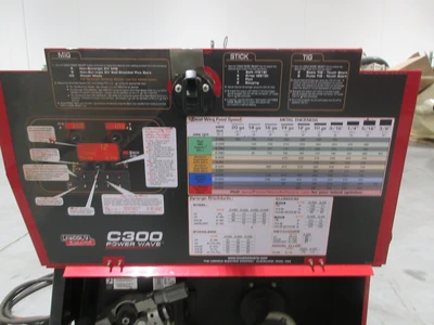 Used LINCOLN ELECTRIC POWER WAVE C300 WELDER Mig Welders Minnesota US | Machinesused.com #1418317