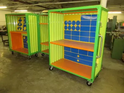 3400-560 Portable Storage Container – Metal Construction