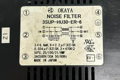 Used OKAYA 3SUP-HU30-ER-6 Filters Ohio US | Surplus Asset Holdings #1235031