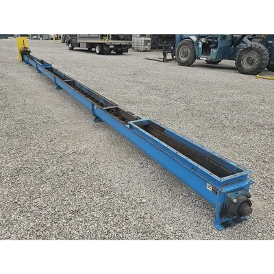 Used Orthman Conveying Systems Industrial Screw Auger Conveyor 9" Dia. X 42'L