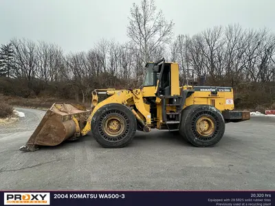 Used 2004 KOMATSU WA500-3 Wheel Loaders Louisiana US | Proxy Equipment #1381958
