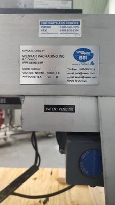 Wexxar Bel  Model 252 Case Sealer # 6983