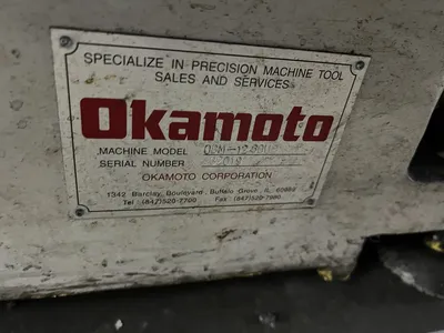 OKAMOTO OGM-12.60UB Cylindrical Grinders (OD, O.D., Plain, Universal) | Mohawk Machinery (6)