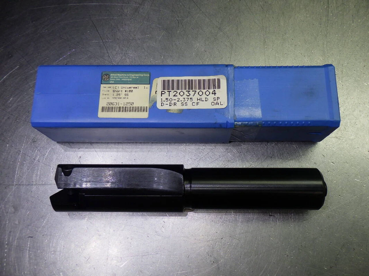 AMEC 1.5-2.375" Coolant Thru Spade Drill 1.25" Shank 20631-1250 (LOC1753A)