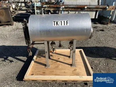 USED JD Cousins 20 Gal JD Cousins Receiver Tank, 316L S/S, 100#