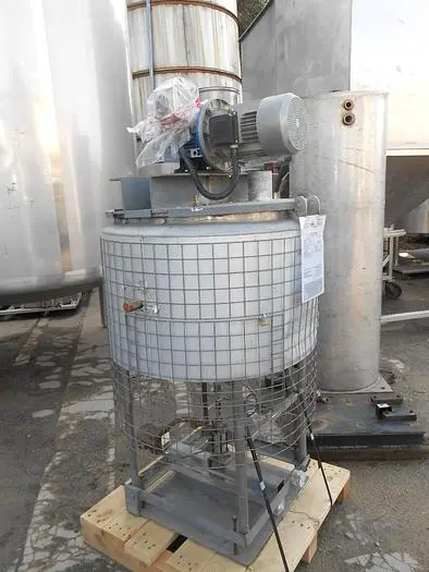 Tank, 55 Gallon, S/st, Jkt, Agit, 36" x 18", #S742128