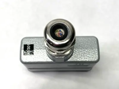 USED ILME HEAVY DUTY HOOD W/ HARTING HAN-D25F FEMALE CONNECTOR 250V 10A