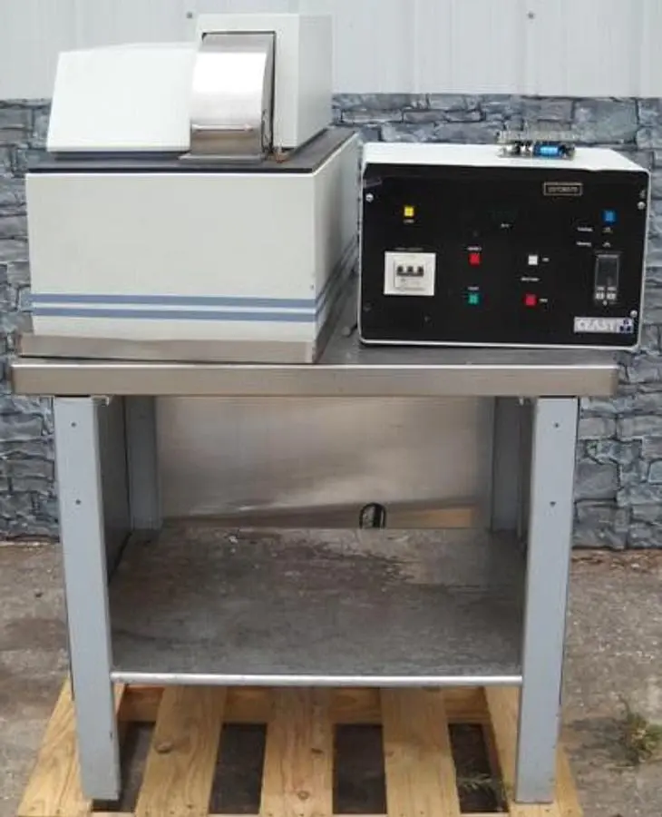 USED INSTRON MICRO PELLETIZER RCP-1.0 WITH MULTI-DRIVE DC MOTOR SPEED CONTROL PENTA KB POWER