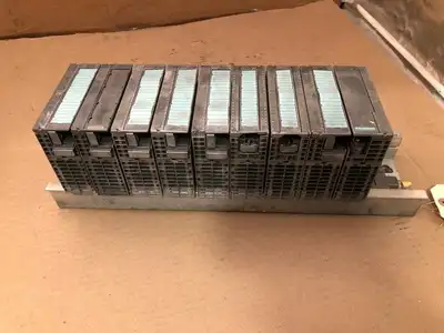 Siemens SIMATIC ET-200M PLC Interface Module 153-1AA02-0XB0 w/ 8 Modules / Rack