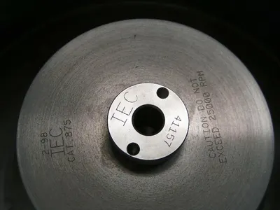 IEC B-22M Floor Model lab centrifuge.