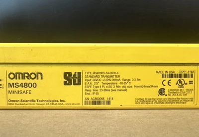 USED Omron STI MS4800S-14-0600-X