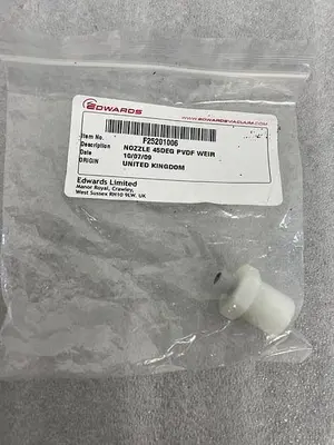 EDWARDS F25201006 NOZZLE 45DEG PVDF WEIR