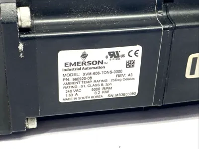Used Emerson P221SPR0100MT Servo Motors Michigan US | Maverick Industrial Sales #1398640