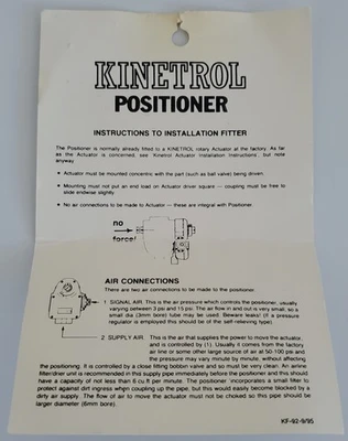 NEW KINETROL 76547/7