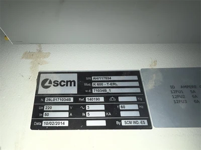 Used 2014 SCM OLIMPIC K-600-T-ERL Edge Banders Oregon US | MachineryMax #1341143