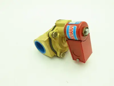 Skinner Lancer 2LG2LBJ7125 Brass Solenoid Valve 2-Way NC 120V 125 PSI 1-1/4" NPT